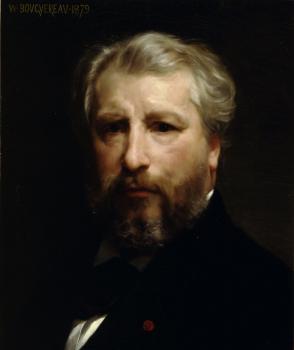 William-Adolphe Bouguereau : Portrait of the Artist